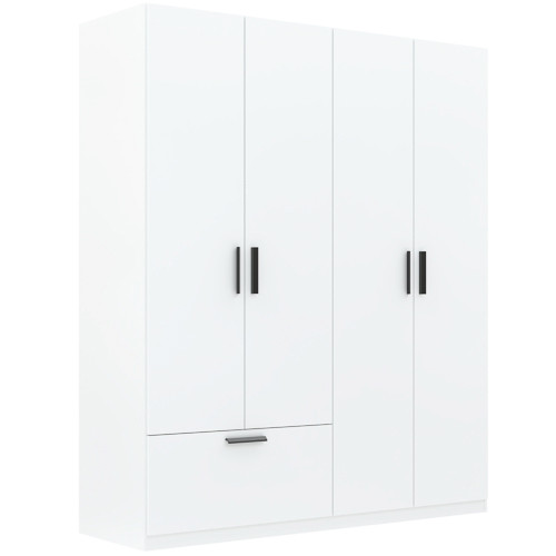 Șifonier LITA alb, 180 cm