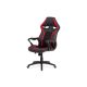 KA-G406  SCAUN ROȘU - NEGRU GAMER  PIVOTANT