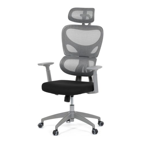 Scaun pivotant de birou gri KA-K2081