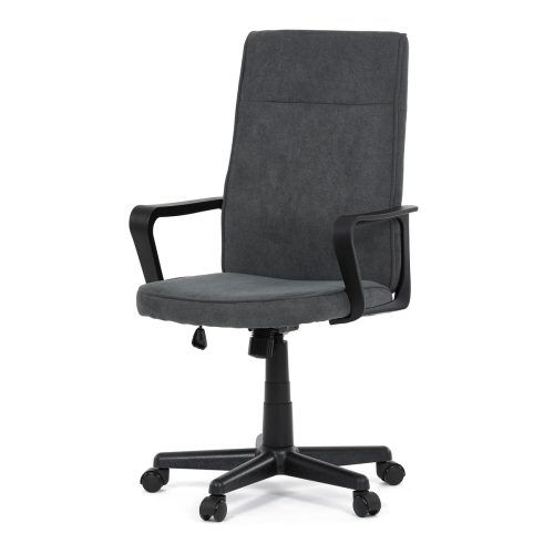 Scaun pivotant de birou din țesătură gri . KA-L607