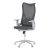 Scaun rotativ de birou gri cu design unic. KA-S248