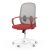 Scaun pivotant de culoare roșie cu mecanism de balansare. KA-S425