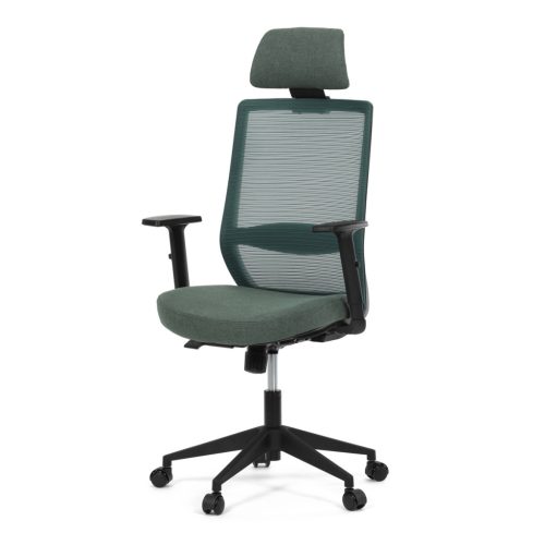 Scaun pivotant de culoare verde cu mecanism sincron. KA-V3329