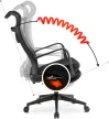 Scaun rotativ ergonomic culoare negru ACTON