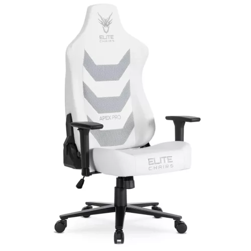 Scaun gaming rotativ culoare alb APEX