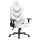 Scaun gaming rotativ culoare alb APEX