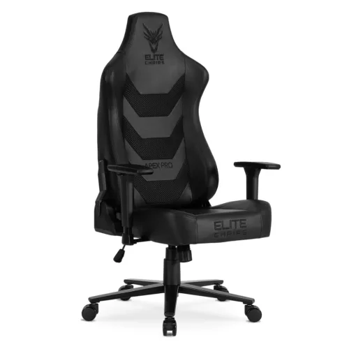 Scaun gaming rotativ culoare negru APEX