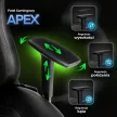 Scaun gaming rotativ culoare negru APEX