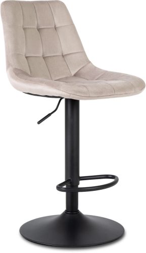 Scaun bar ARCOS 2 bej catifea