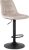 Scaun bar ARCOS 2 bej catifea