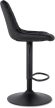 Scaun bar ARCOS 2 negru catifea