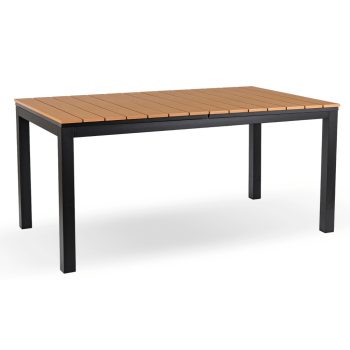 Masă grădină ARGOS 140-180 cm, stejar-negru