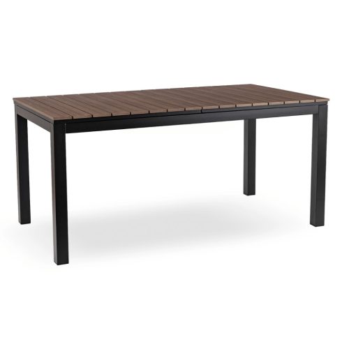 Masă grădină ARGOS 160-260 cm, nuc-negru