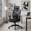 Scaun rotativ ergonomic culoare negru BENTO