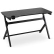 Birou gaming 120 cm, finisaj negru BLECK