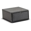 Set mobilier de grădină negru/maro – CALIENTE