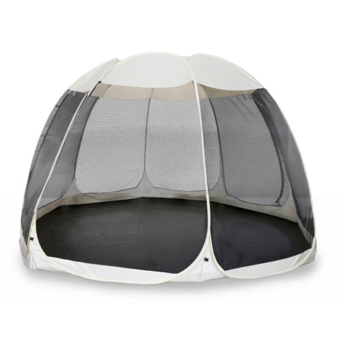 Pavilion de grădină 395 cm bej/negru – CAMA