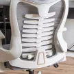 Set 2 scaune rotative ergonomice culoare gri CARET