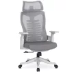 Set 2 scaune rotative ergonomice culoare gri CARET