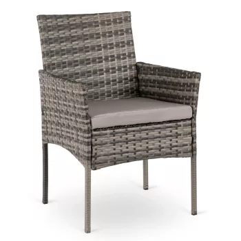 Set 2 scaune de grădină gri – CORTO