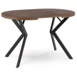 Masă extensibilă DORIAN 80-160 cm stejar rustic/negru