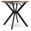 Masă extensibilă DORIAN 80-160 cm stejar rustic/negru