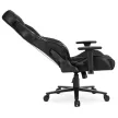 Scaun gaming rotativ culoare negru/alb NEXON