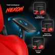 Scaun gaming rotativ culoare roșu NEXON