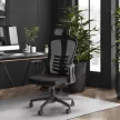 Fotoliu rotativ JULIET ergonomic negru