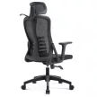 Fotoliu rotativ JULIET ergonomic negru