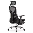 Scaun rotativ ergonomic, culoare negru KAIR