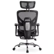 Scaun rotativ ergonomic, culoare negru KAIR