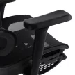 Scaun rotativ ergonomic, culoare negru KAIR