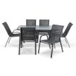 Set mobilier de grădină negru – LIBERTY