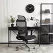 Scaun rotativ ergonomic, culoare negru LITOS