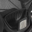 Scaun rotativ ergonomic, culoare negru LITOS