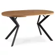 Masă extensibilă LUGO 90-190 cm stejar auriu/negru