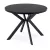 Masă extensibilă dining negru 100–250 cm Lukas