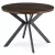 Masă extensibilă dining nuc/negru 100–250 cm Lukas