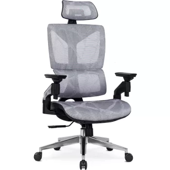Scaun rotativ ergonomic, culoare gri MARTIN