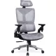 Scaun rotativ ergonomic, culoare gri MARTIN