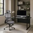 Scaun rotativ ergonomic, culoare gri MARTIN