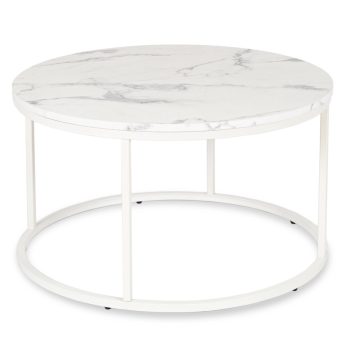 Masă culoare marmură albă AGNES MAX