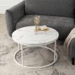 Masă culoare marmură albă AGNES MAX
