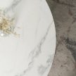 Masă culoare marmură albă AGNES MAX