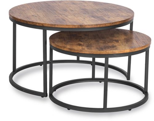 Set măsuță cafea FIGO MAX stejar rustic