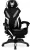 Scaun gaming rotativ culoare negru/alb MAXIMO