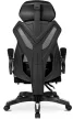 Scaun gaming rotativ culoare negru/alb MAXIMO
