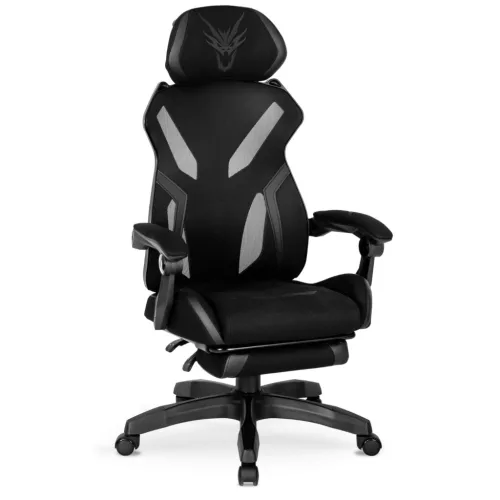 Scaun gaming rotativ culoare negru MAXIMO