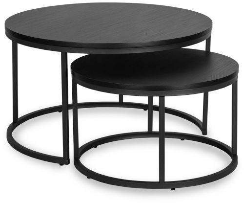 Set măsuță cafea MANU MAX negru